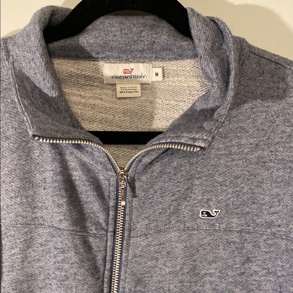 Vineyard Vines zip up cardigan M